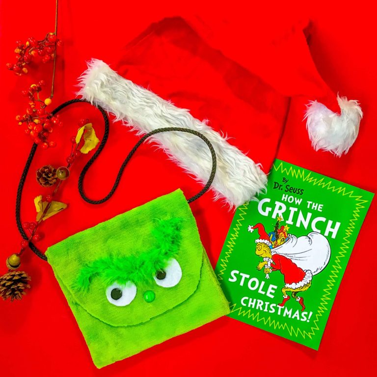 PositiveLeePeilin - The Grinch DIY Bag with Book