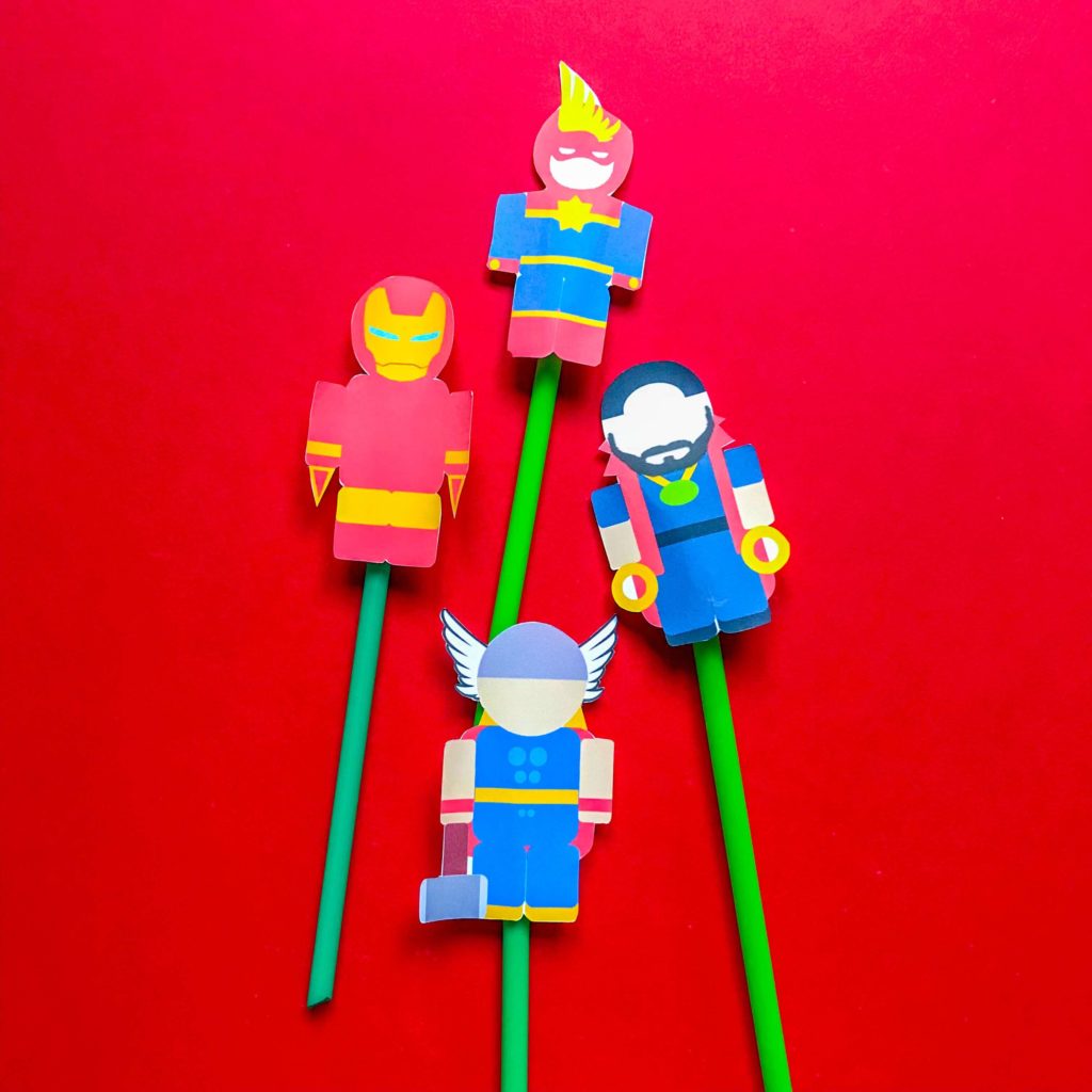 Superhero DIY Craft Avengers