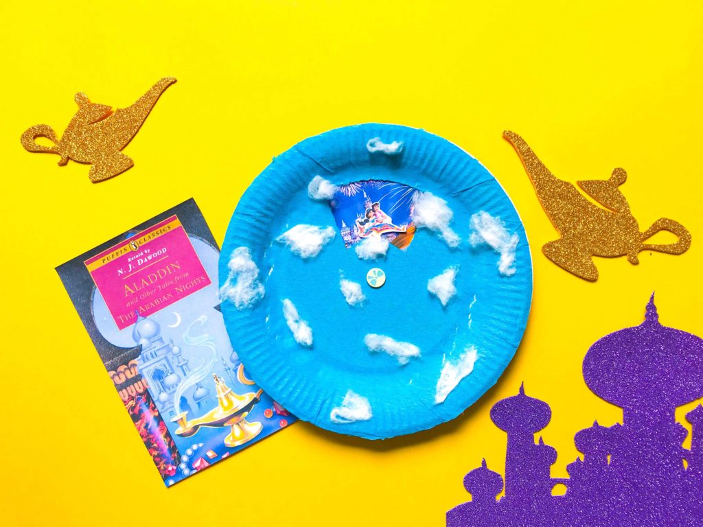 Aladdin DIY Craft with Book