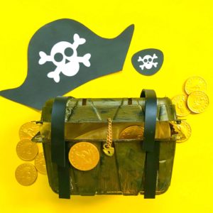 Pirate Treasure Chest DIY Craft