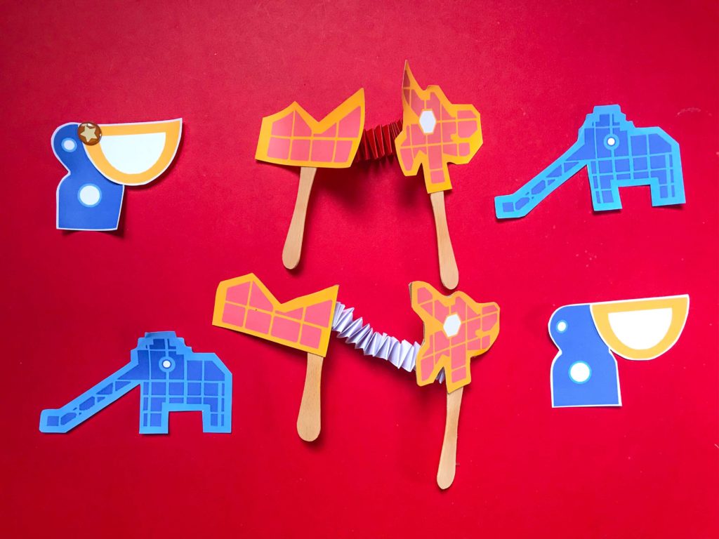 Positive Lee Peilin - Playground Dragon DIY Craft