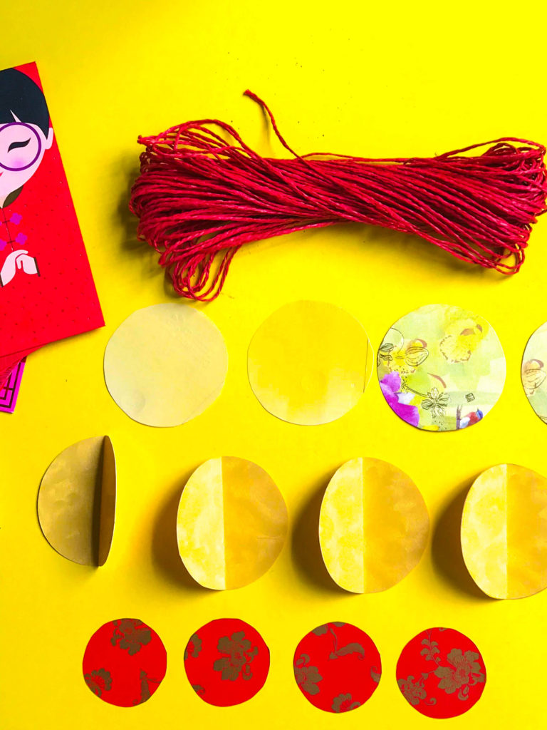 PositiveLeePeilin - Mickey CNY DIY Craft Circles