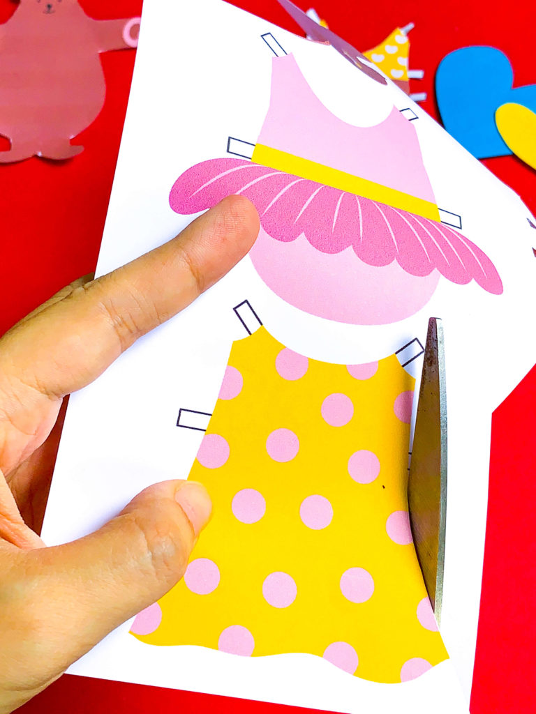 PositiveLeePeilin - DIY Craft Bear Paper Doll